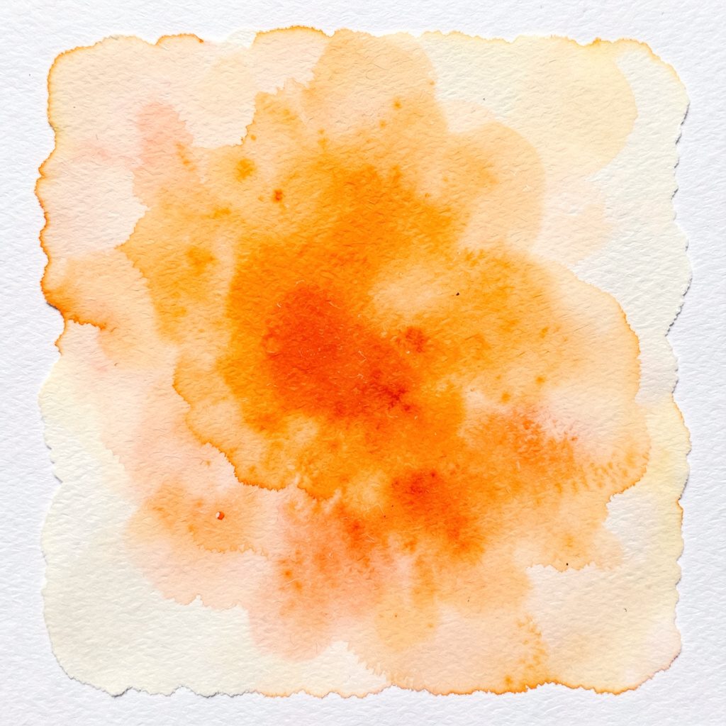 Soft watercolour wash in deep maroon and warm cream, evoking a quiet commemorative mood