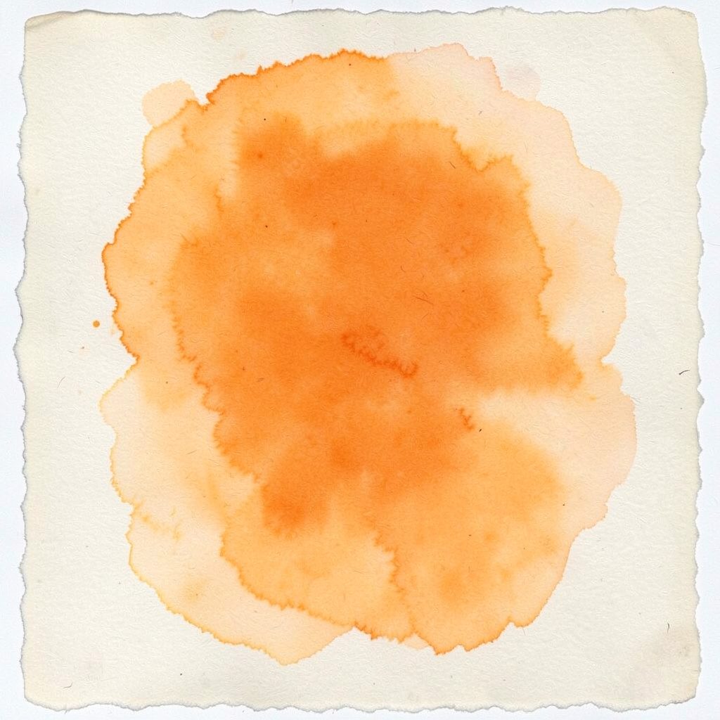 Soft watercolour painting in muted burgundy and warm gold tones, suggesting a faded old photograph or keepsake against a pale cream background
